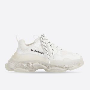 Balenciaga Triple S Clear Sole Sneakers
EU 38 / US 8
White